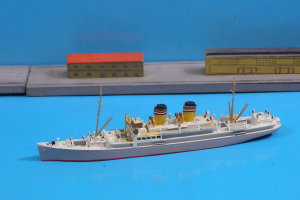 Passengerfreighter "Ubena" white Decks (1 p.) GER 1934 Mercator M 581